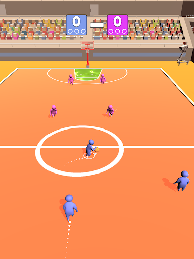 اسکرین شات 6 بازی Basket Dunk 3D