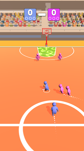 اسکرین شات 5 بازی Basket Dunk 3D
