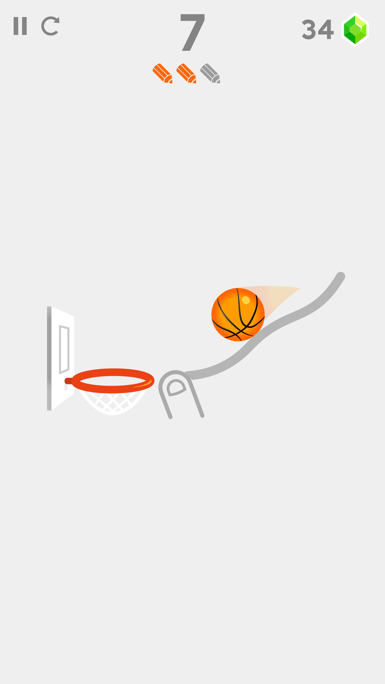 اسکرین شات 1 بازی Dunk Line