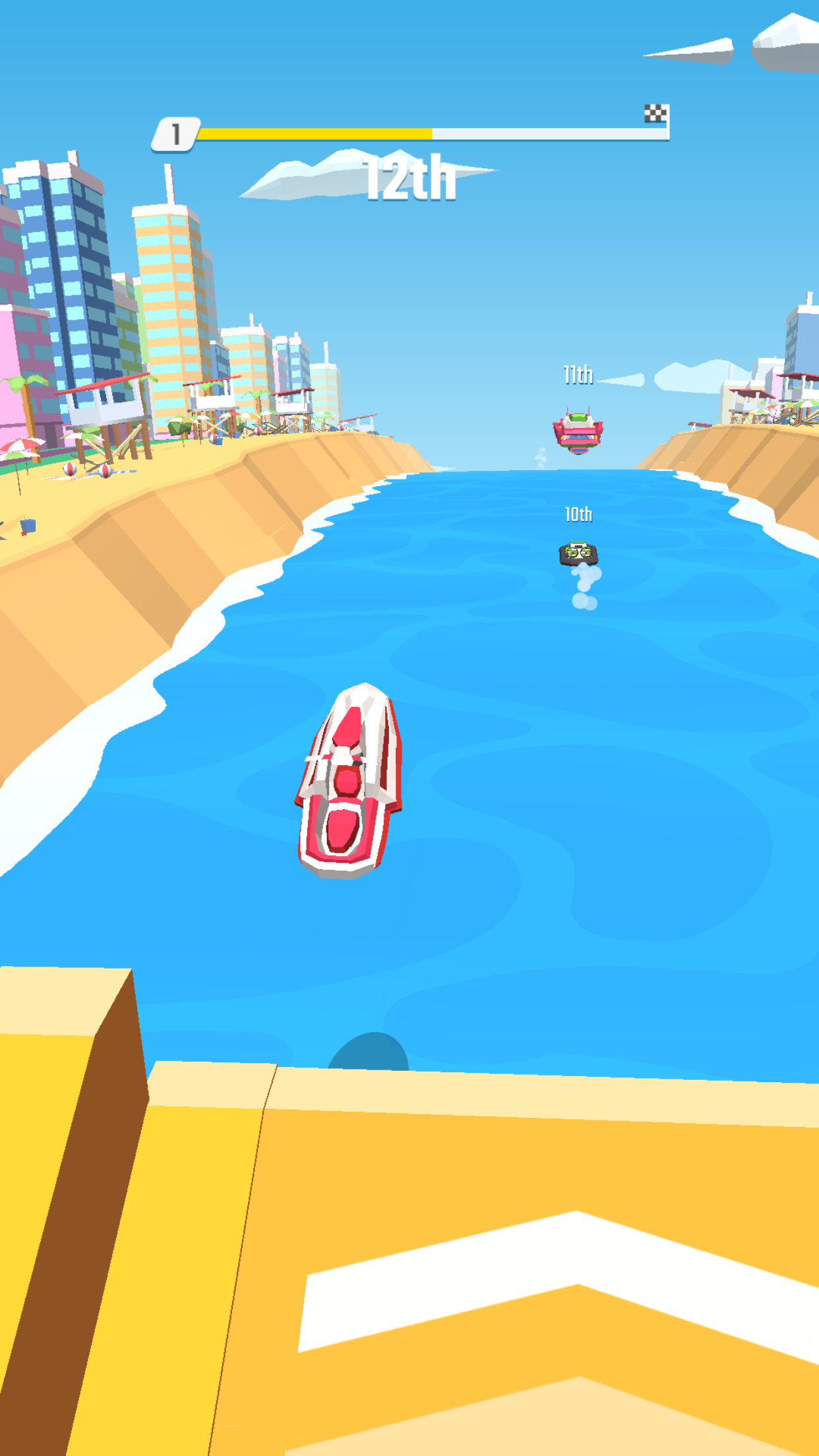 اسکرین شات 3 بازی Flippy Race