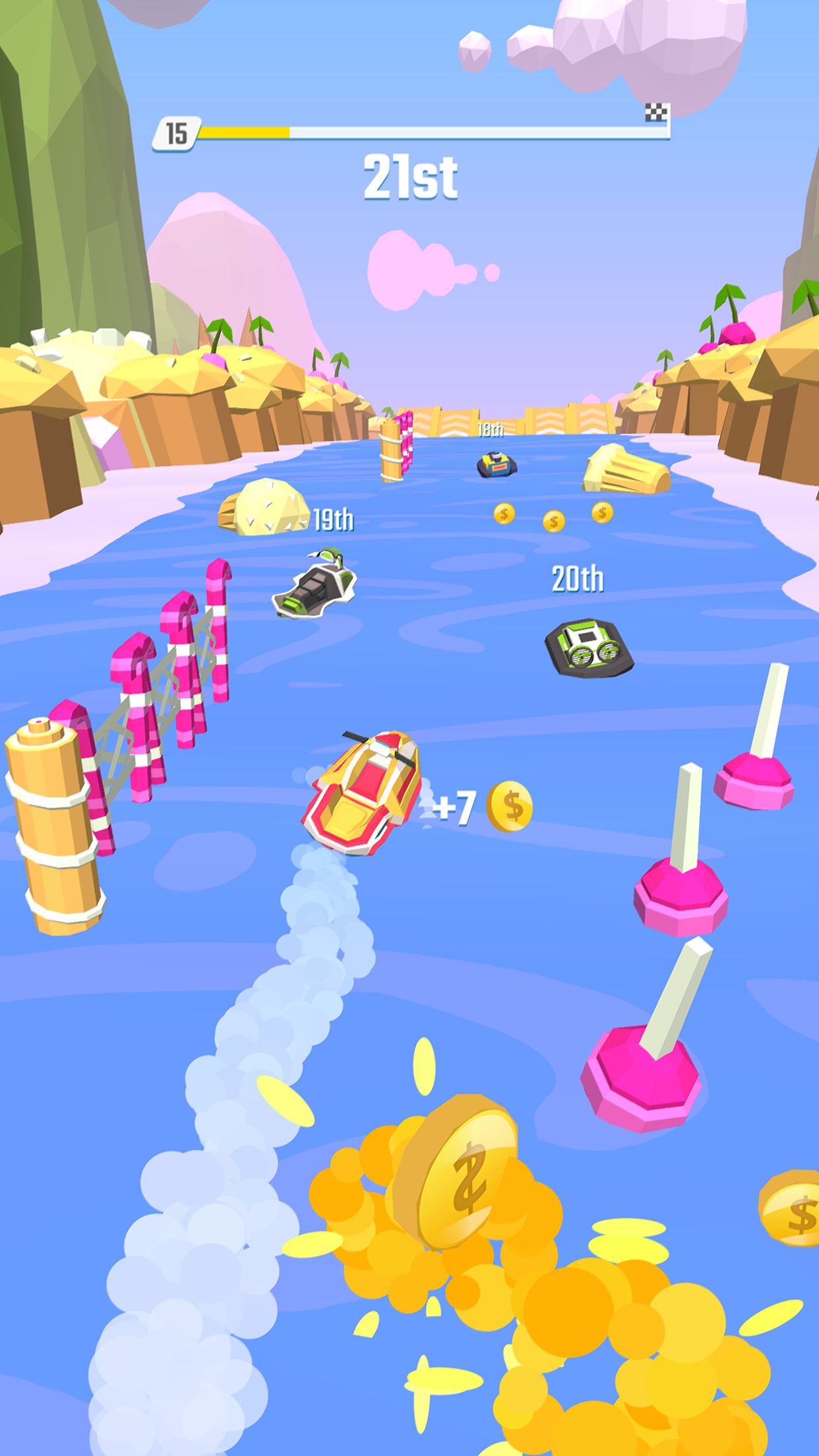 اسکرین شات 5 بازی Flippy Race