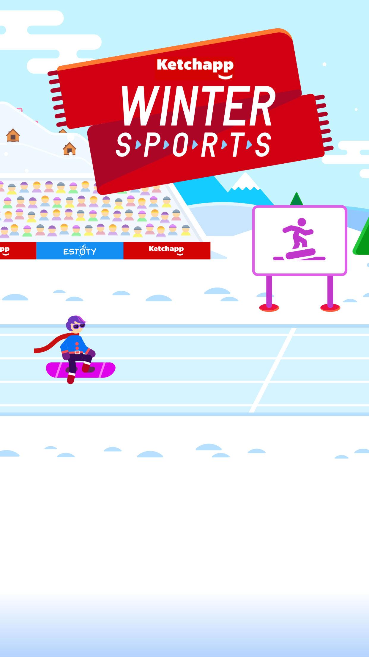 اسکرین شات 1 بازی Ketchapp Winter Sports