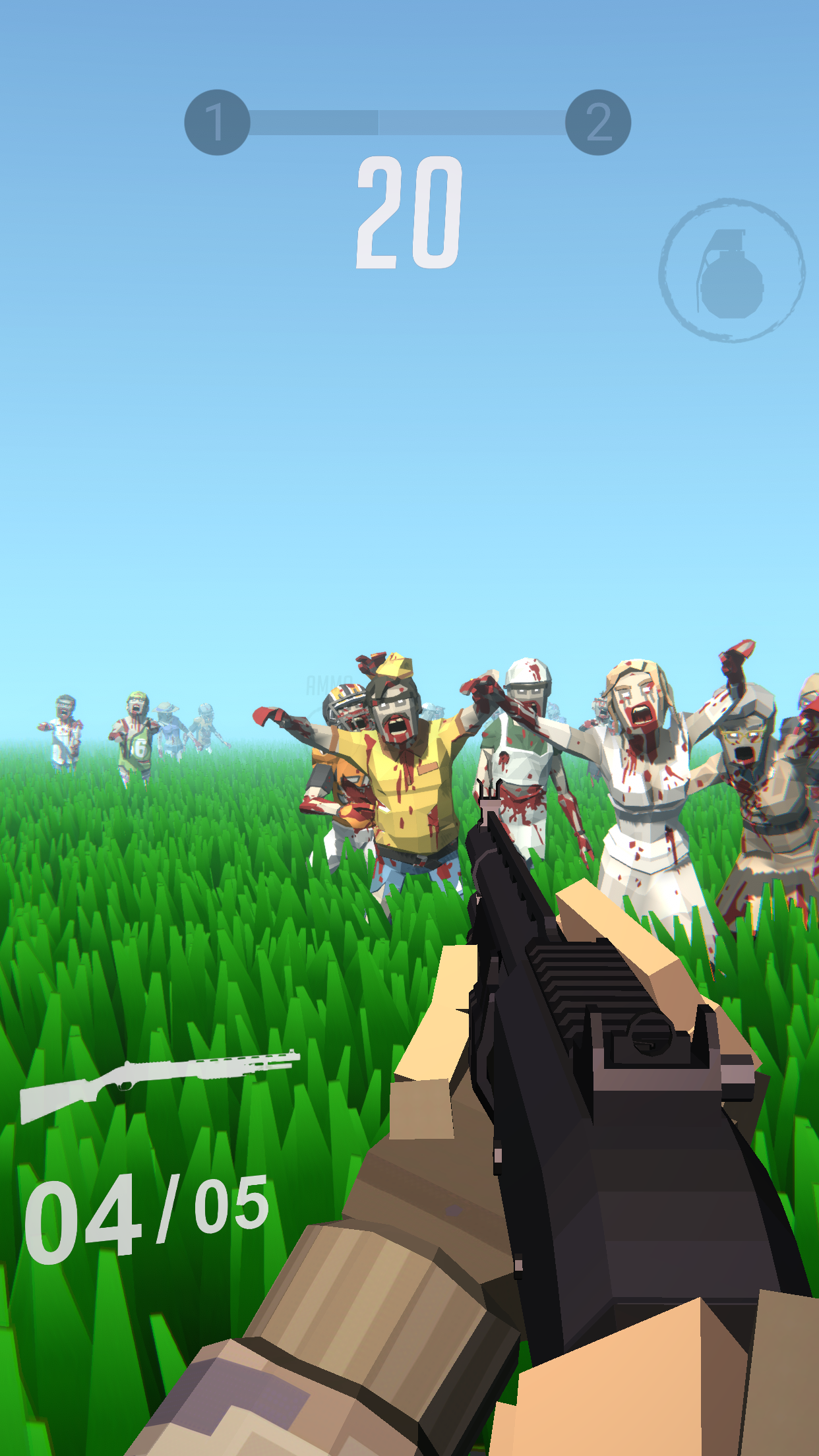 اسکرین شات 2 بازی Zombie Royale