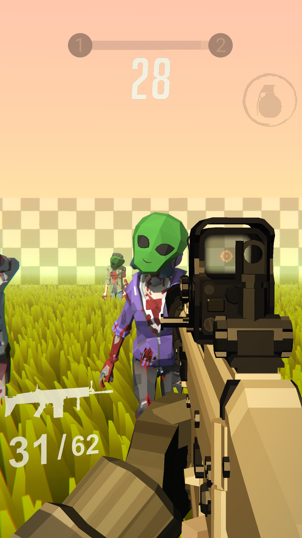 اسکرین شات 4 بازی Zombie Royale
