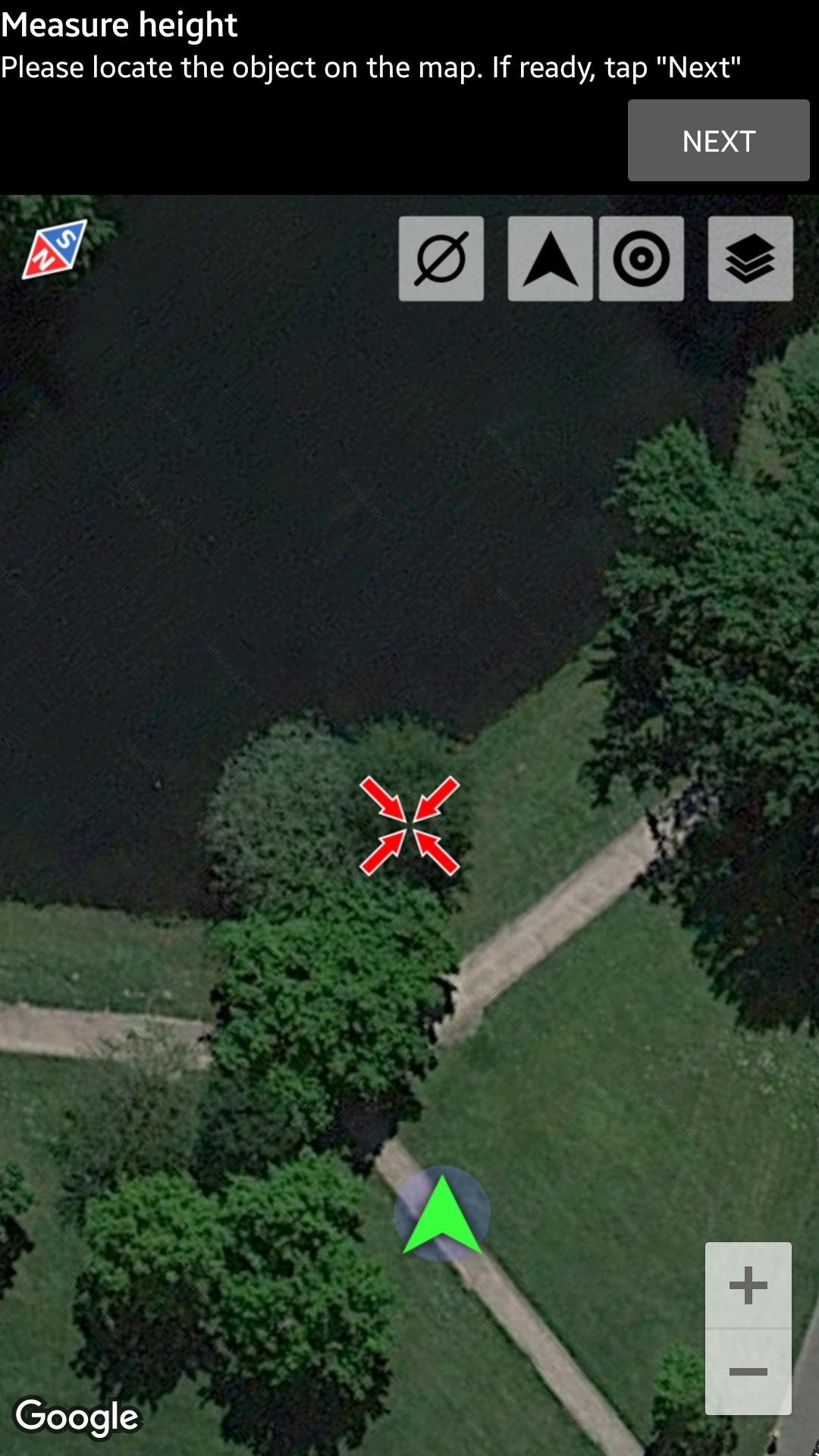 اسکرین شات 3 برنامه AR GPS Compass Map 3D