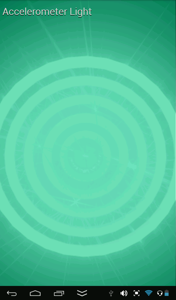 اسکرین شات برنامه Accelerometer Meter 4