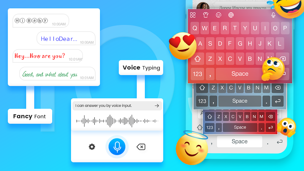 اسکرین شات 7 برنامه keyboard for iphone 15 pro max