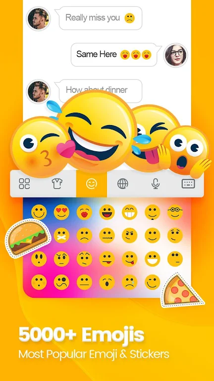 اسکرین شات 2 برنامه keyboard for iphone 15 pro max