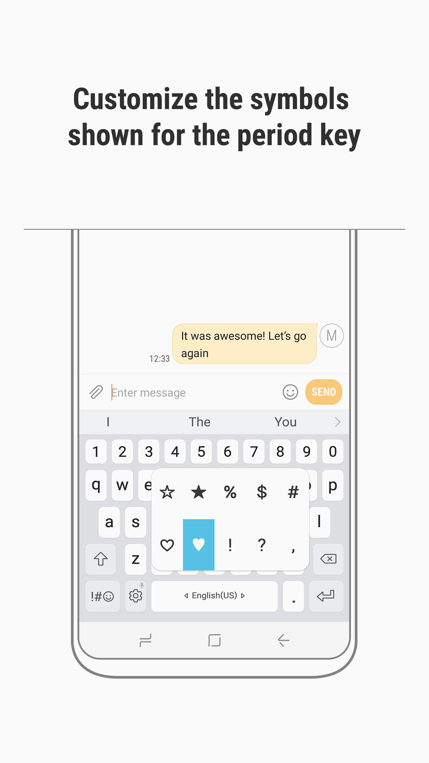 اسکرین شات 5 برنامه Samsung Keyboard 2022 - Emoji