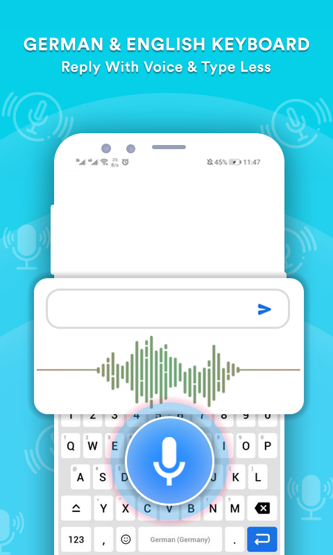 اسکرین شات 6 برنامه German Phonetic Keyboard