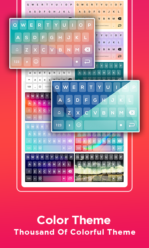 اسکرین شات 7 برنامه Multi Language keyboard