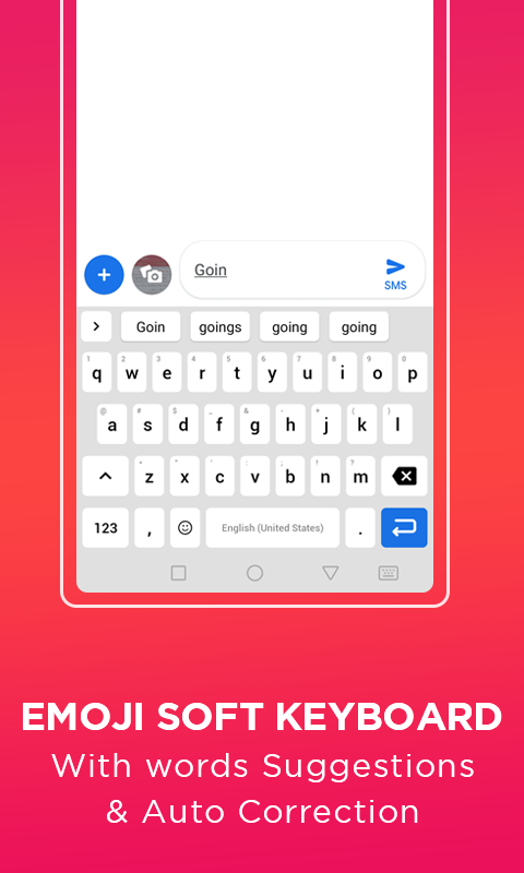 اسکرین شات 3 برنامه Multi Language keyboard