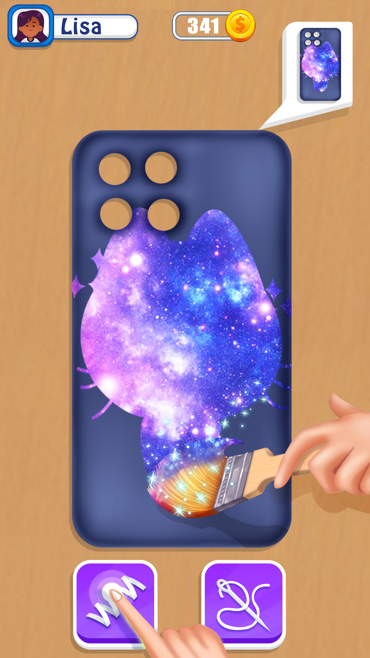 اسکرین شات 2 بازی Phone Case DIY Mobile Games