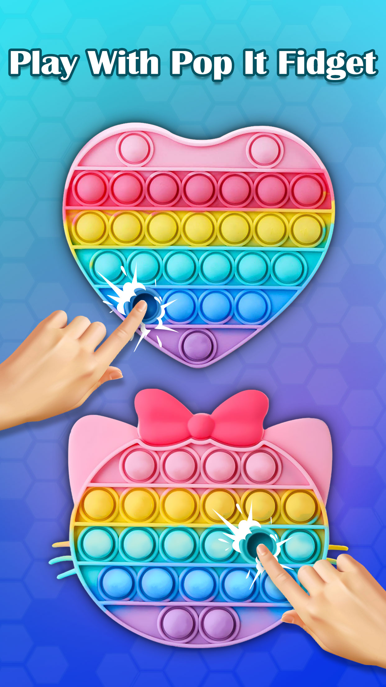 اسکرین شات 3 برنامه Fidget Toys 3D - Squishy Magic