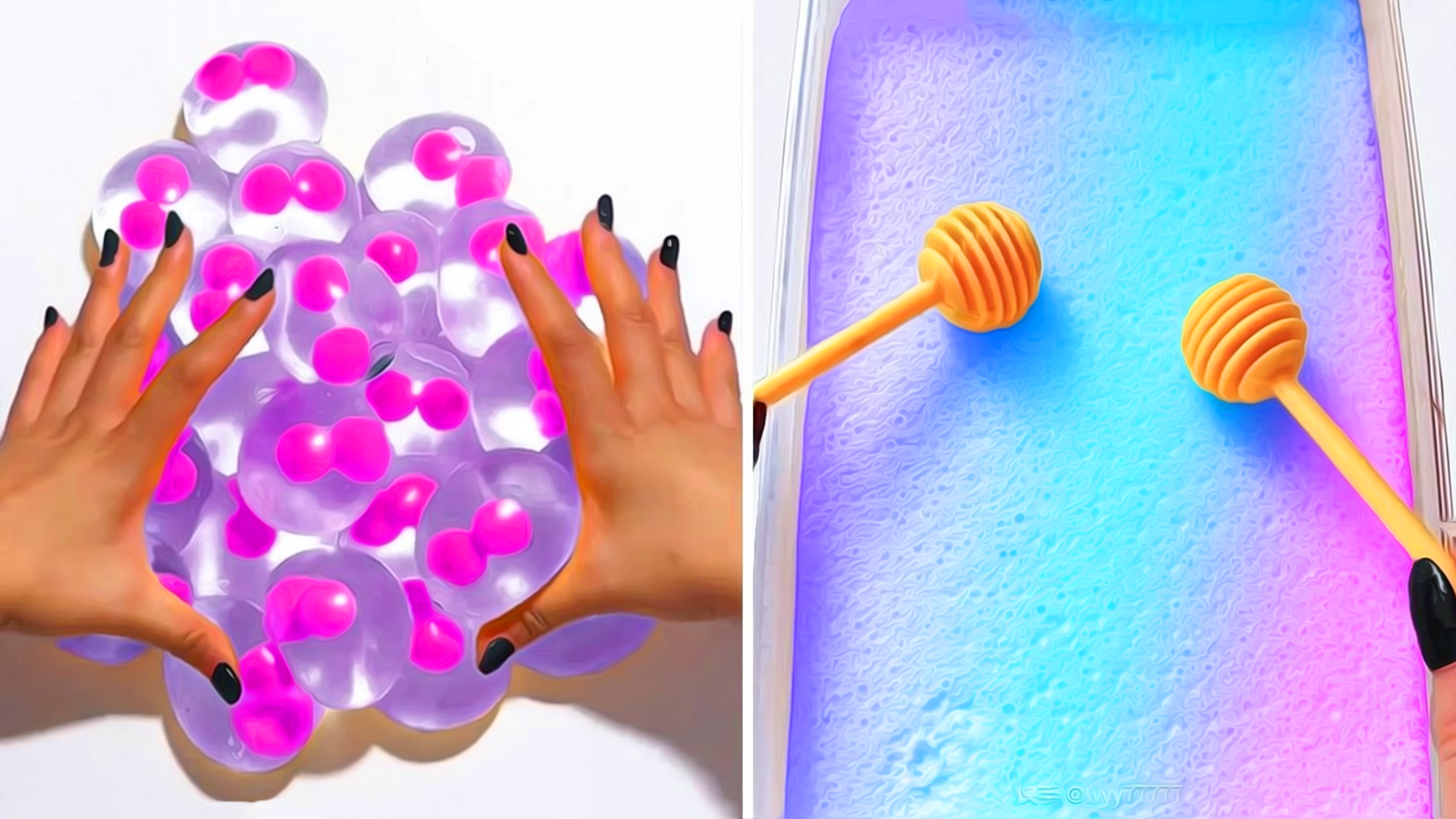اسکرین شات 3 بازی Oddly Satisfying Slime Games