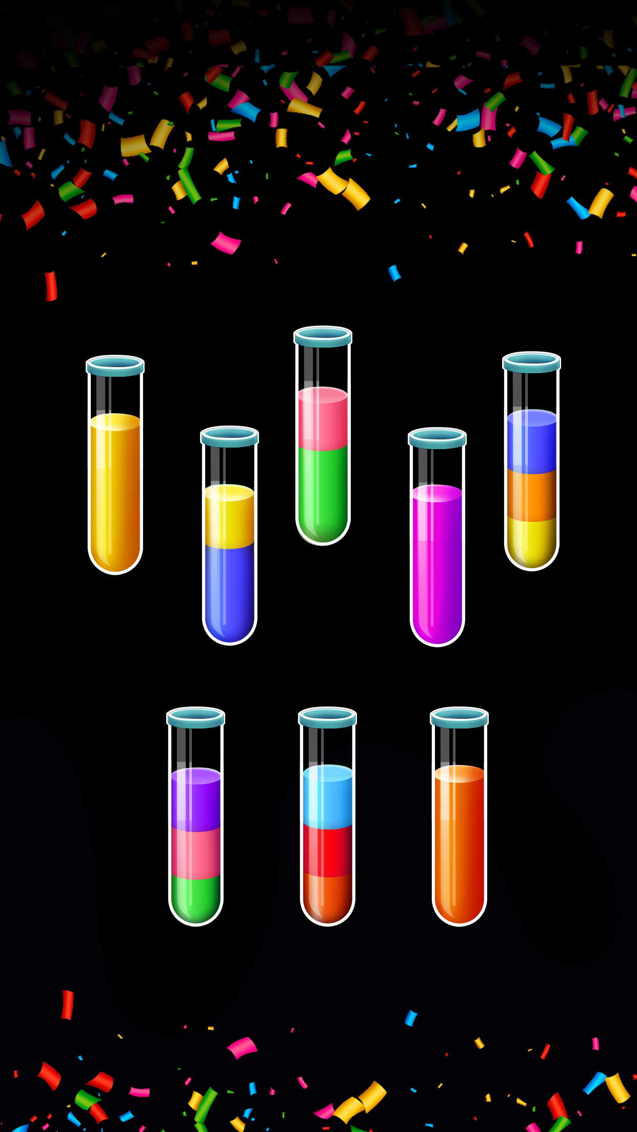 اسکرین شات 4 بازی Water Color Sort Puzzle Games