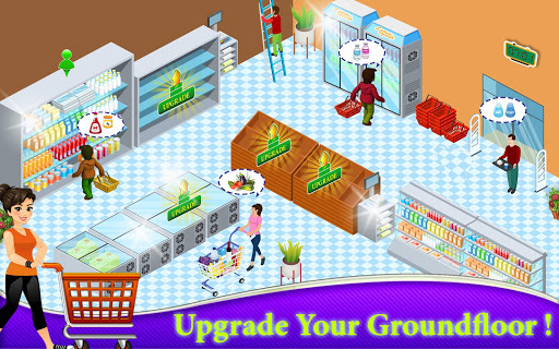 اسکرین شات 3 بازی Supermarket Grocery Shopping: Mall Girl Games