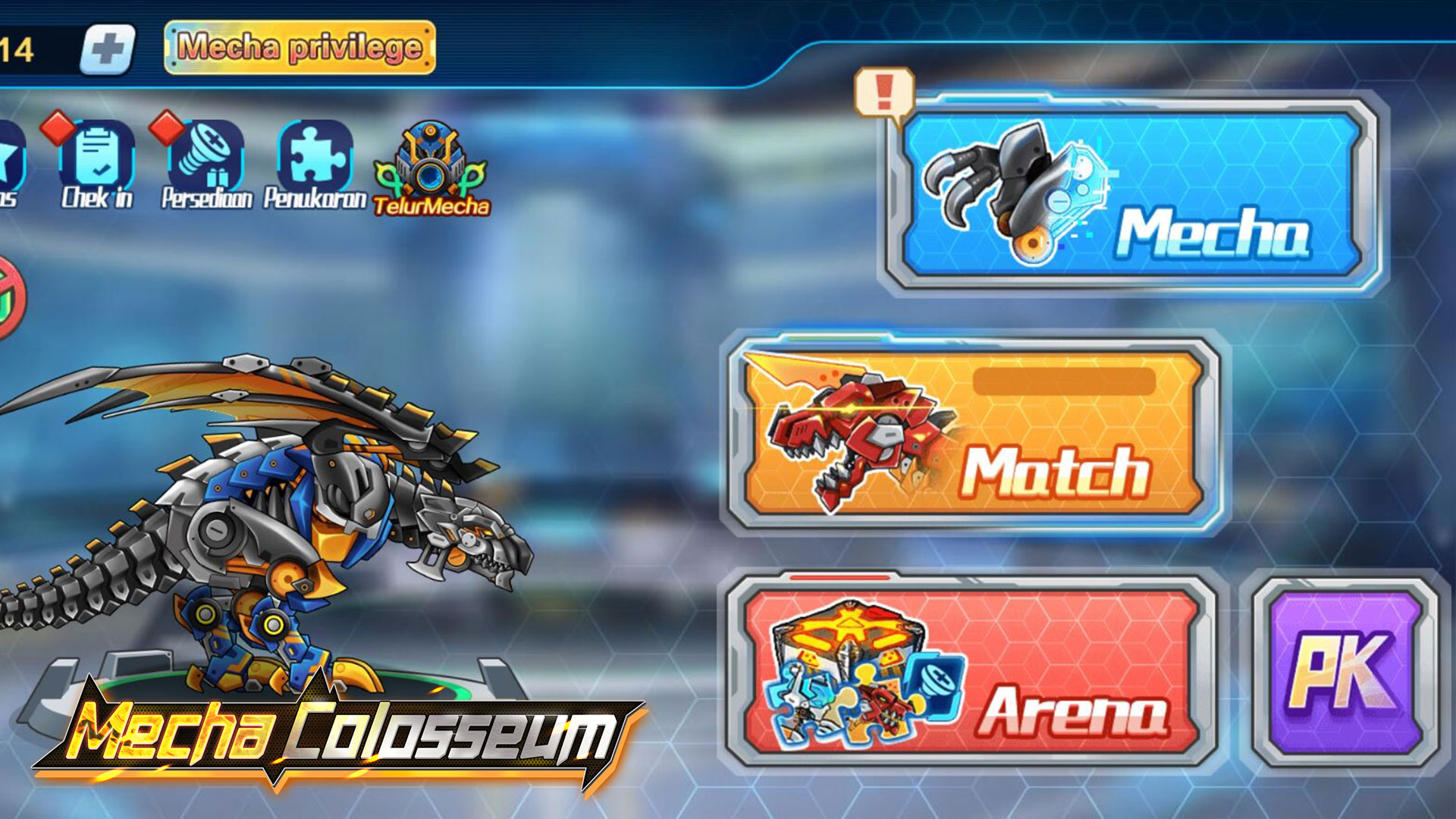 اسکرین شات 1 بازی Mecha Colosseum