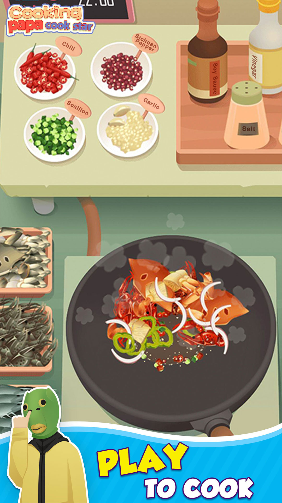 اسکرین شات 5 بازی Cooking Papa:Cookstar