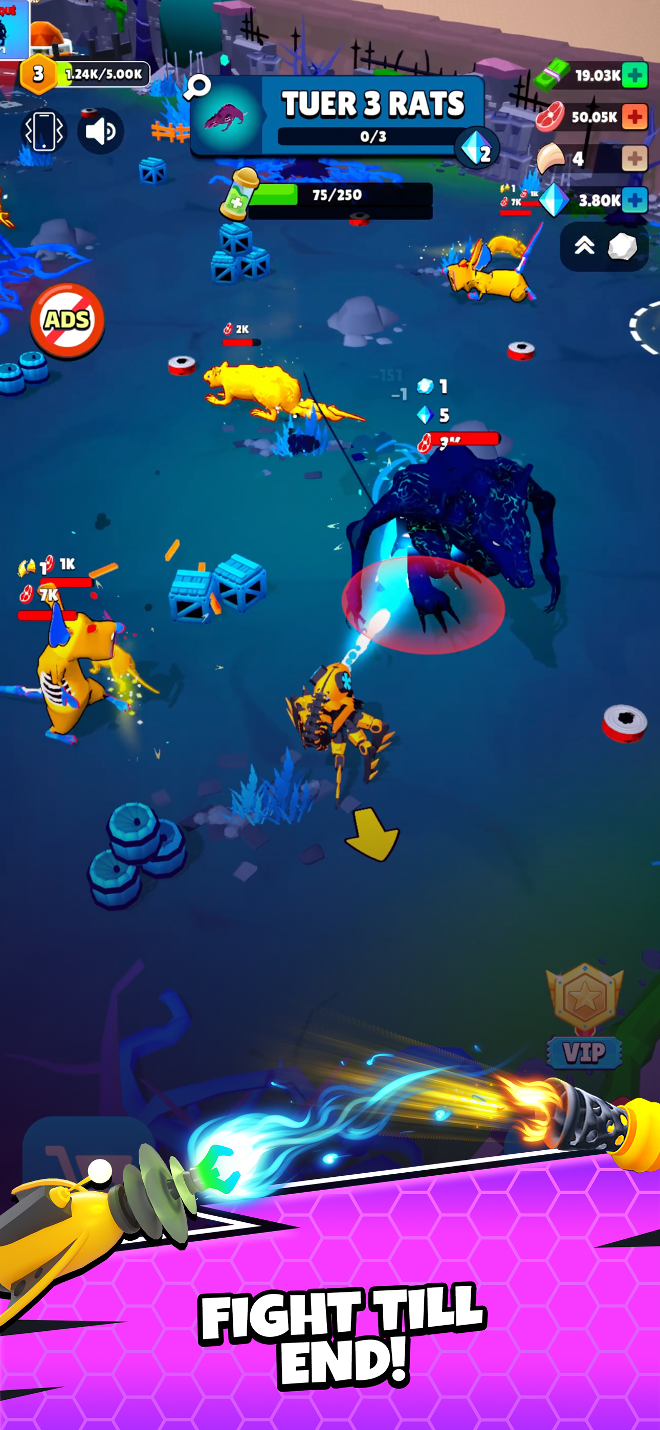 اسکرین شات 4 بازی Rat Killer Robot Invasion