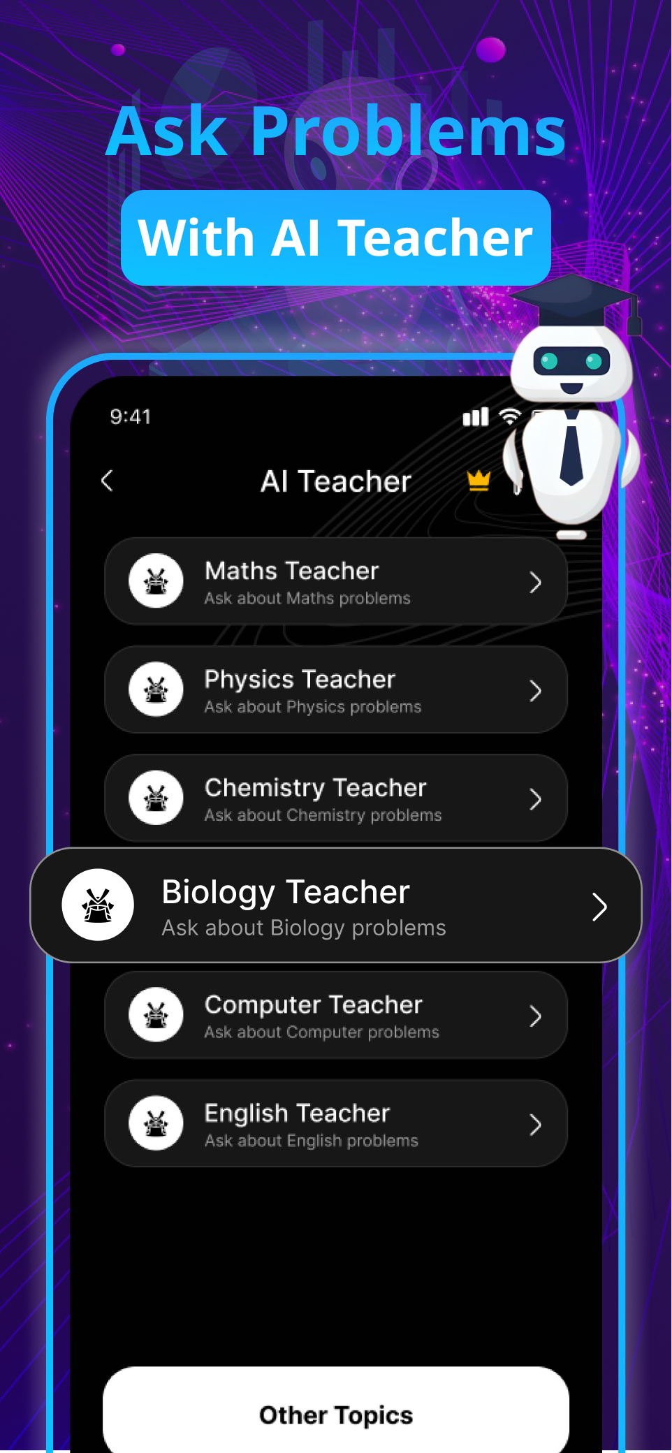 اسکرین شات 6 برنامه Cleverbot - Chat AI Character