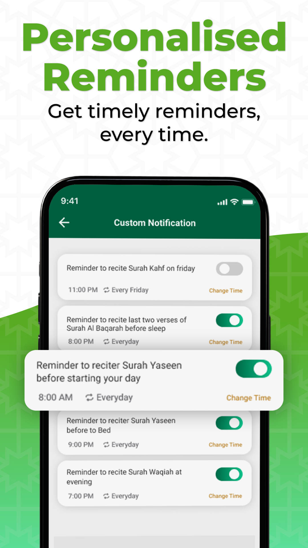 اسکرین شات 7 برنامه Al Quran Offline: قران الكريم