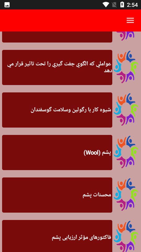 اسکرین شات 4 برنامه نکات و آموزش گوسفند داری