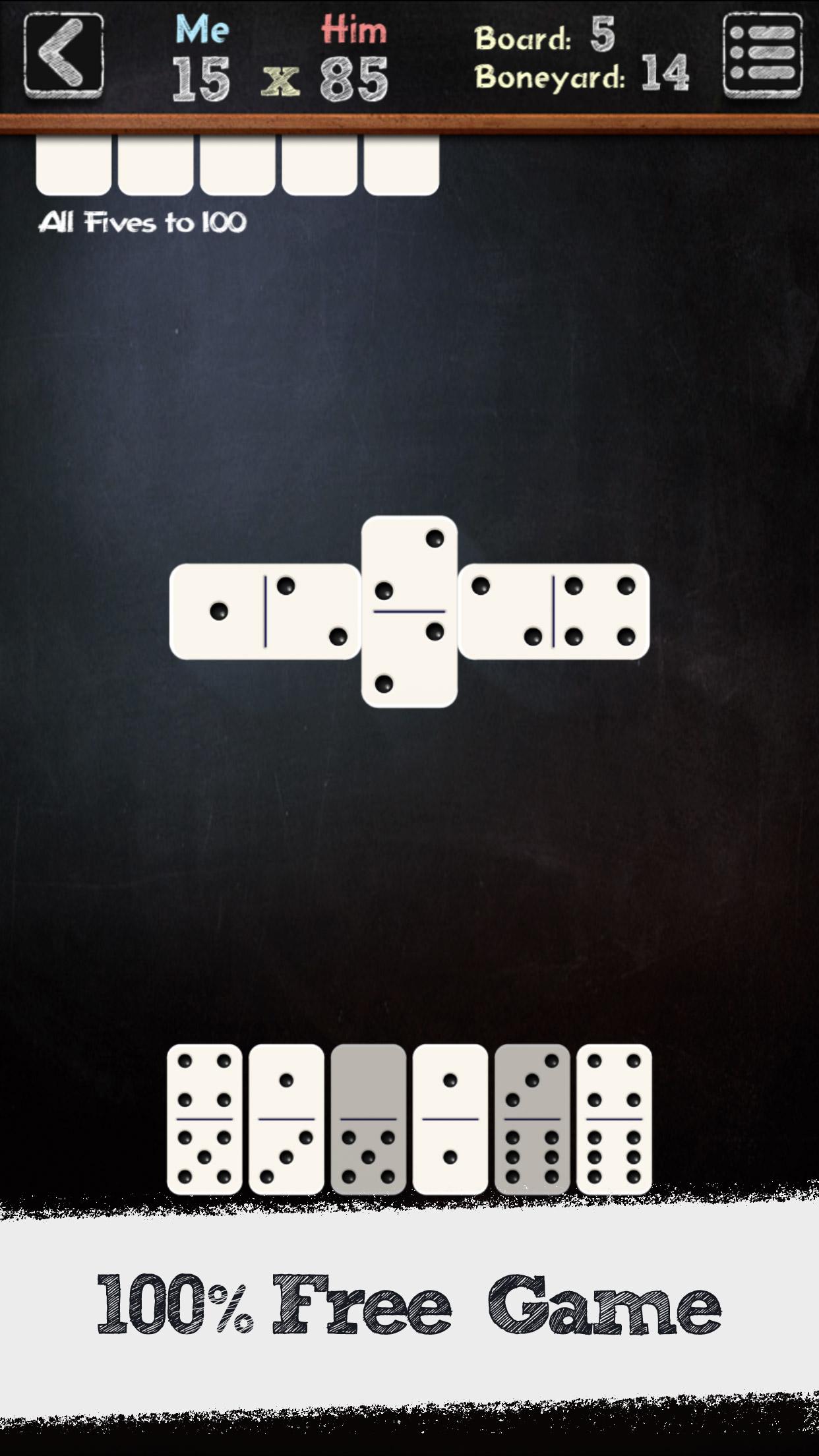 اسکرین شات 2 بازی Dominoes Classic Dominos Game