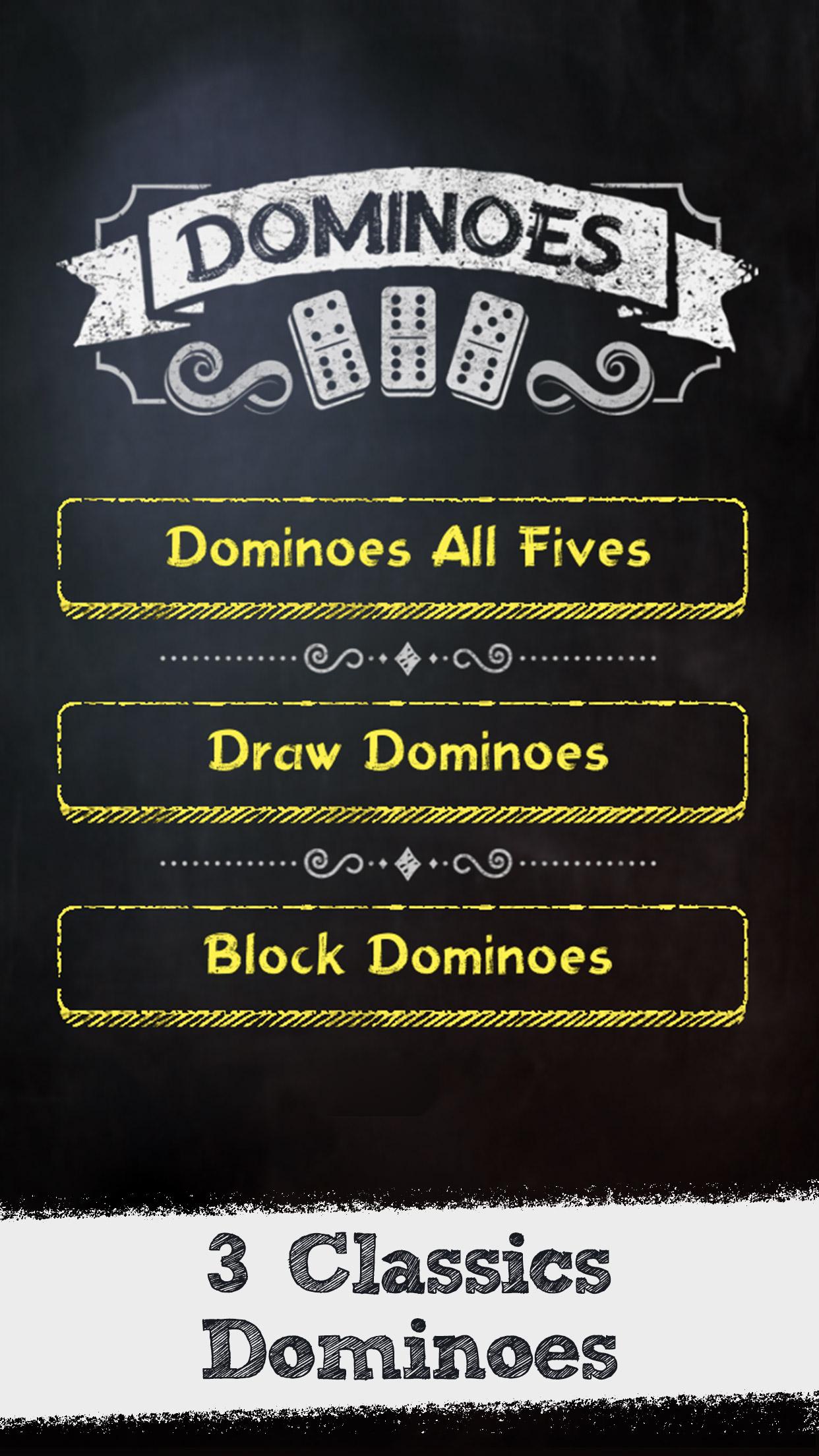 اسکرین شات 3 بازی Dominoes Classic Dominos Game