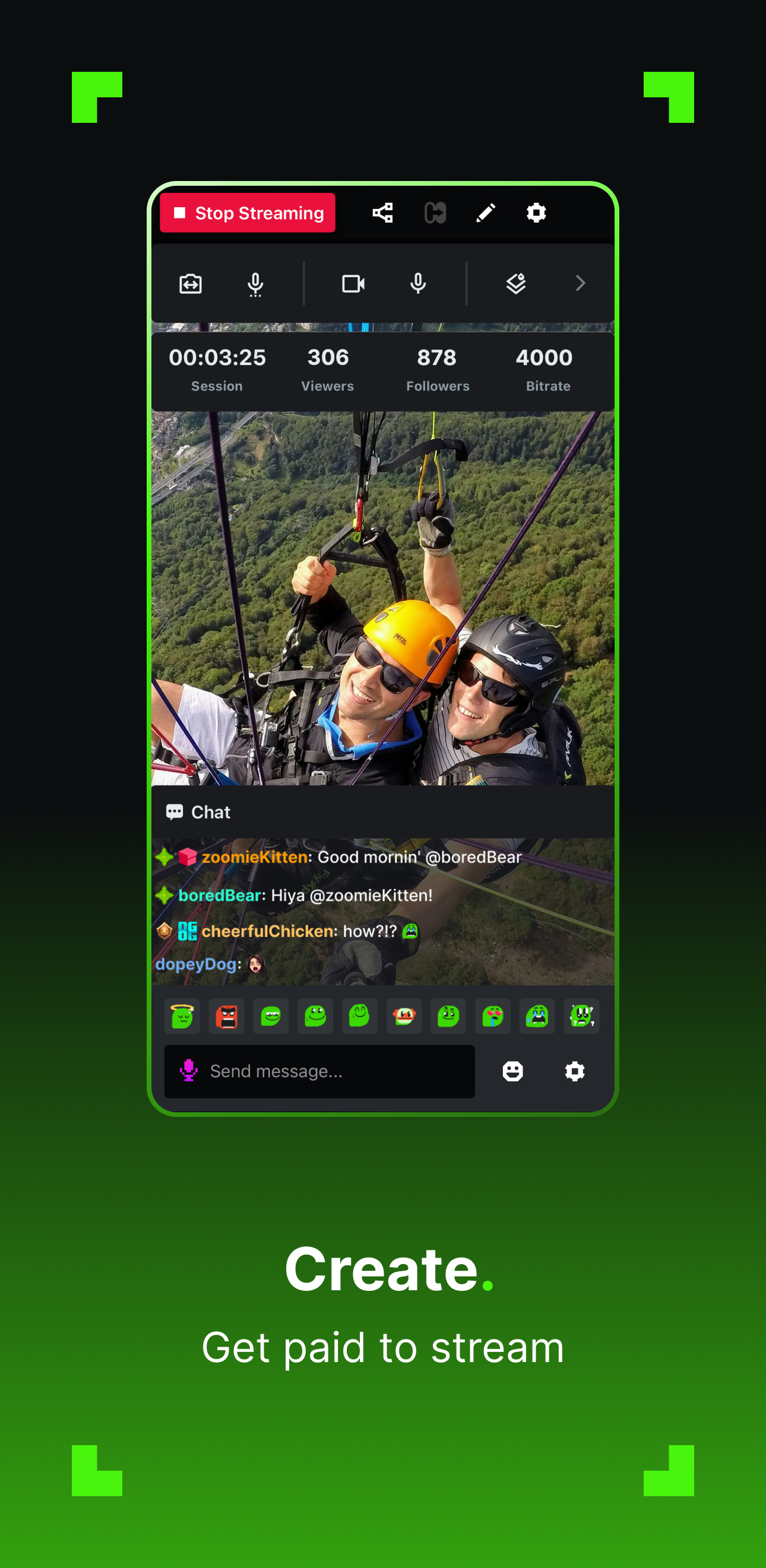 اسکرین شات 4 برنامه Kick: Live Streaming