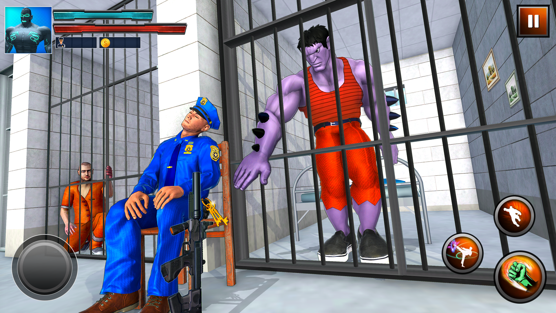 اسکرین شات 1 بازی Grand Jail Break Monstr Escape