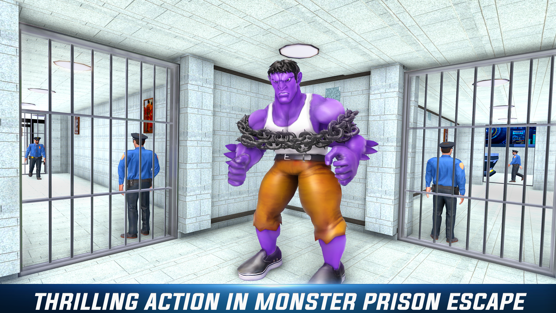 اسکرین شات 5 بازی Grand Jail Break Monstr Escape