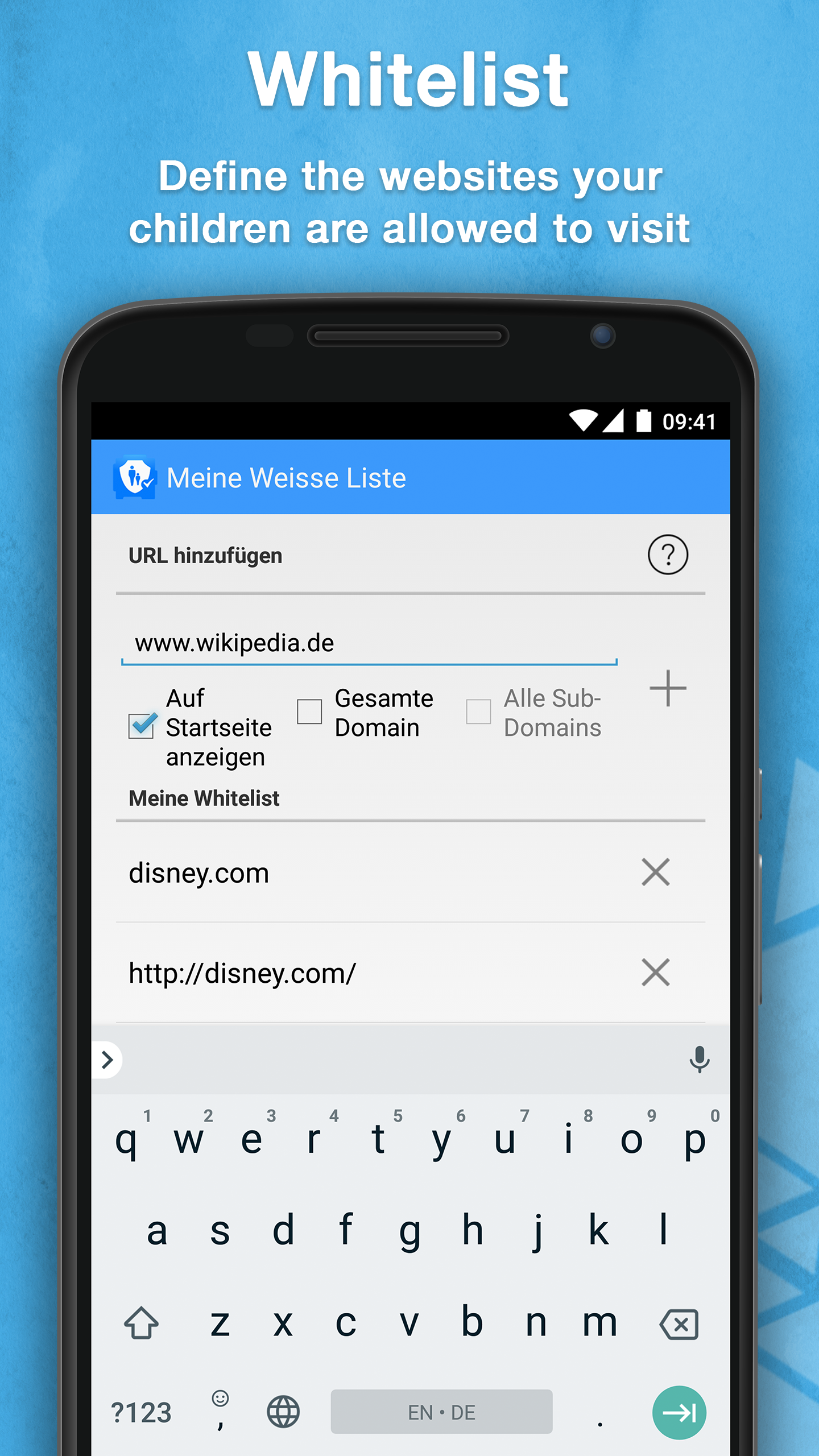 اسکرین شات 3 برنامه Kids Safe Browser – Web Filter