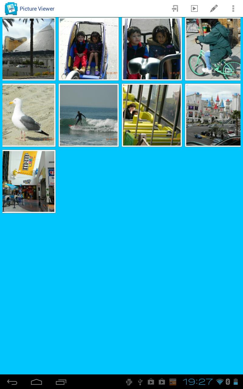 اسکرین شات 1 برنامه Kids Picture Viewer+Child Lock