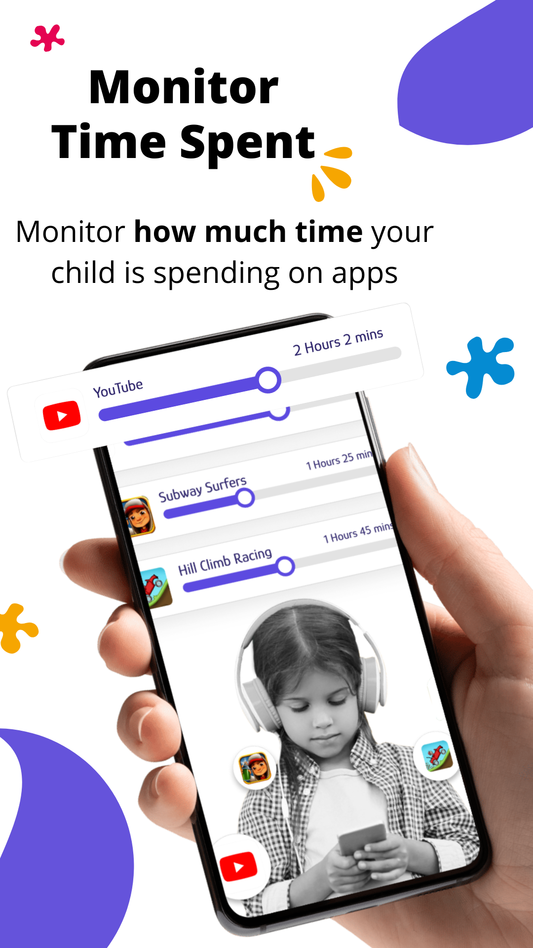 اسکرین شات 2 برنامه Kids Place Parental Control