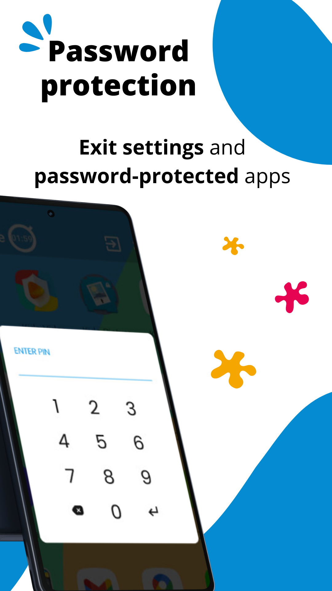 اسکرین شات 3 برنامه Kids Place Parental Control