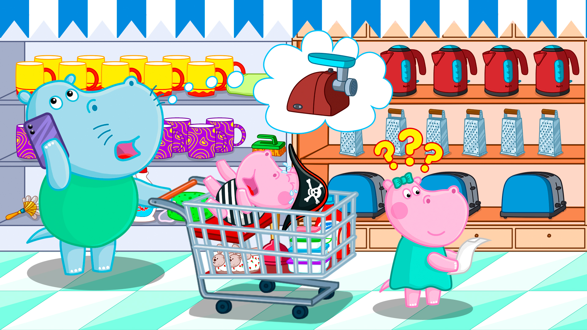 اسکرین شات 2 بازی Supermarket: Shopping Games
