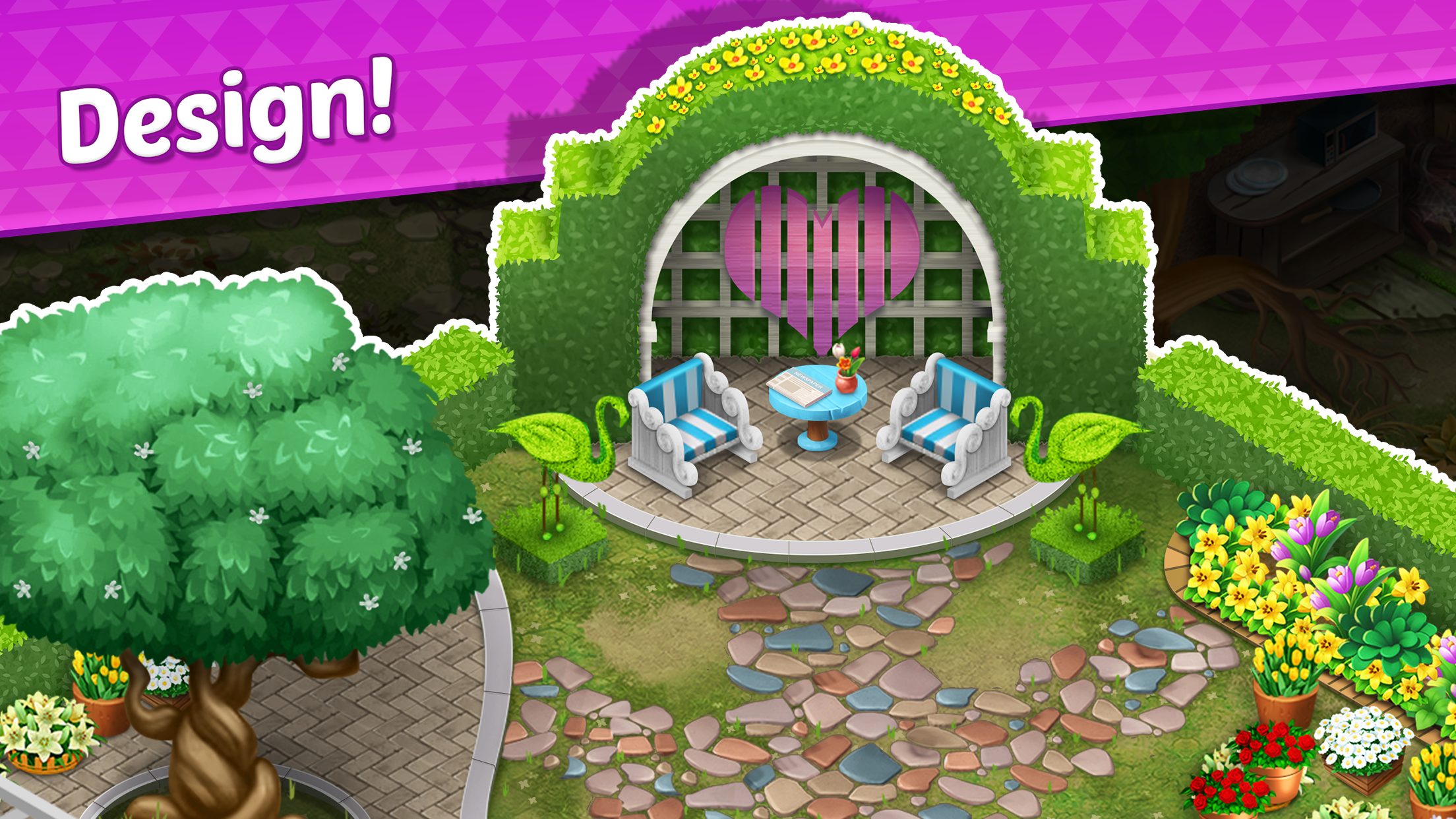 اسکرین شات 6 بازی Bubble Shooter - Home Fix it