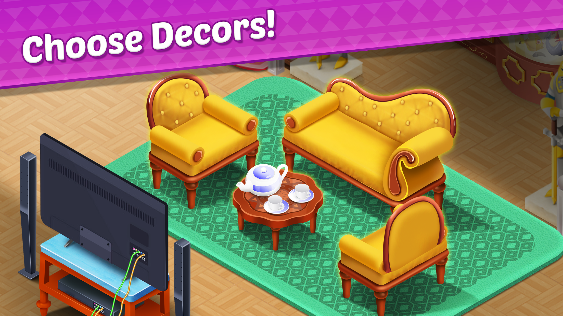 اسکرین شات 5 بازی Bubble Shooter - Home Fix it