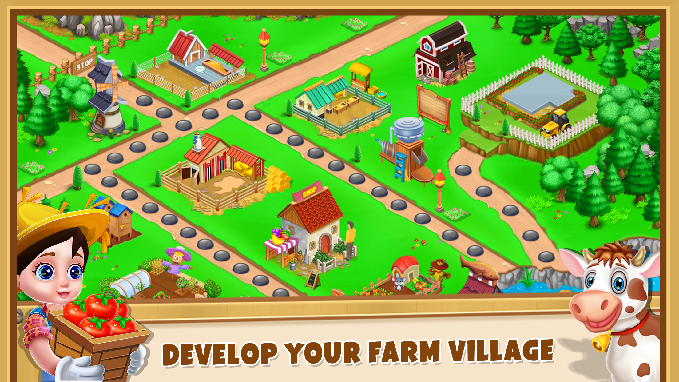 اسکرین شات 2 بازی Farm House - Farming Games
