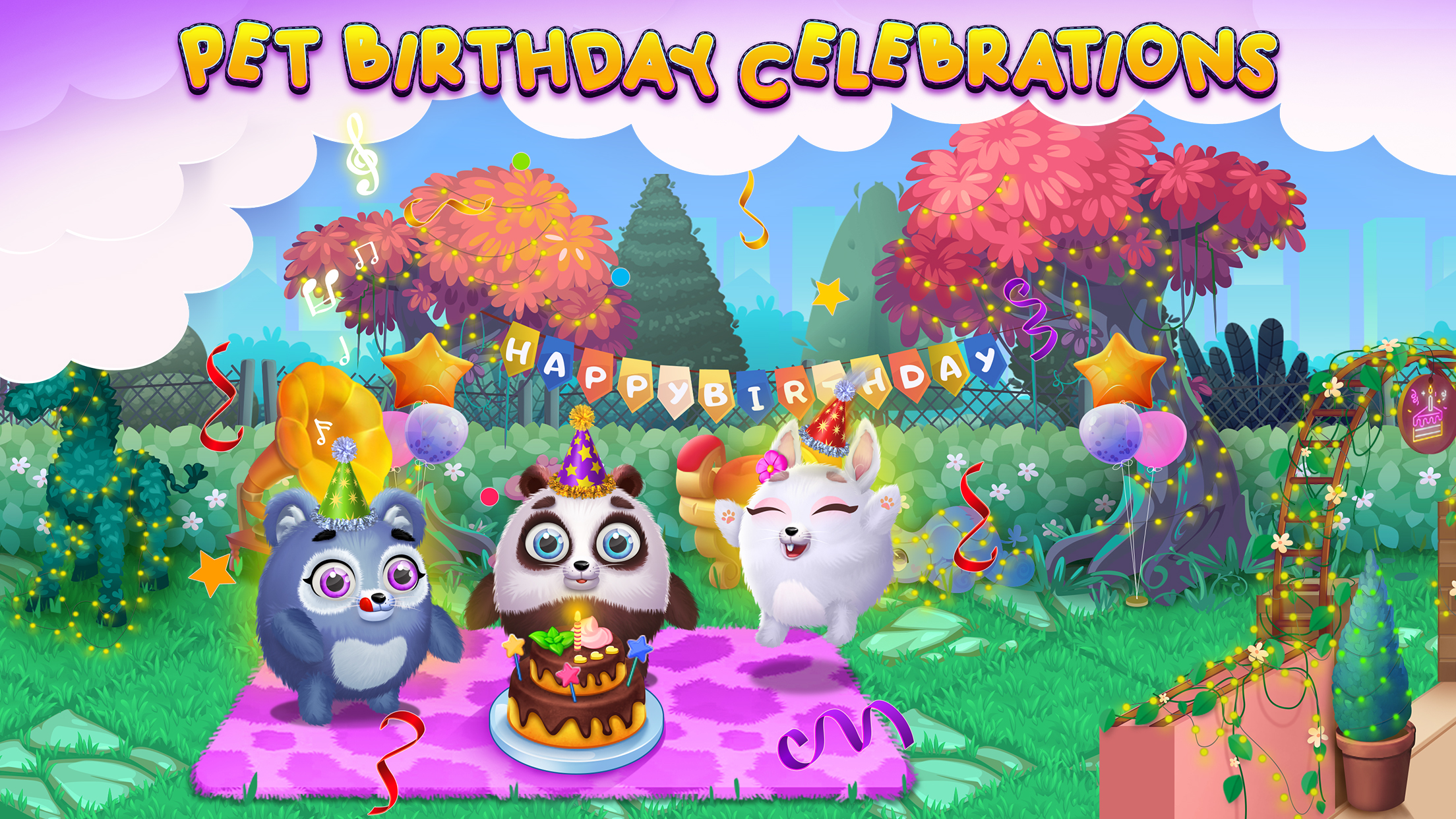 اسکرین شات 5 بازی Fleecy - A Furzy Pet to luv