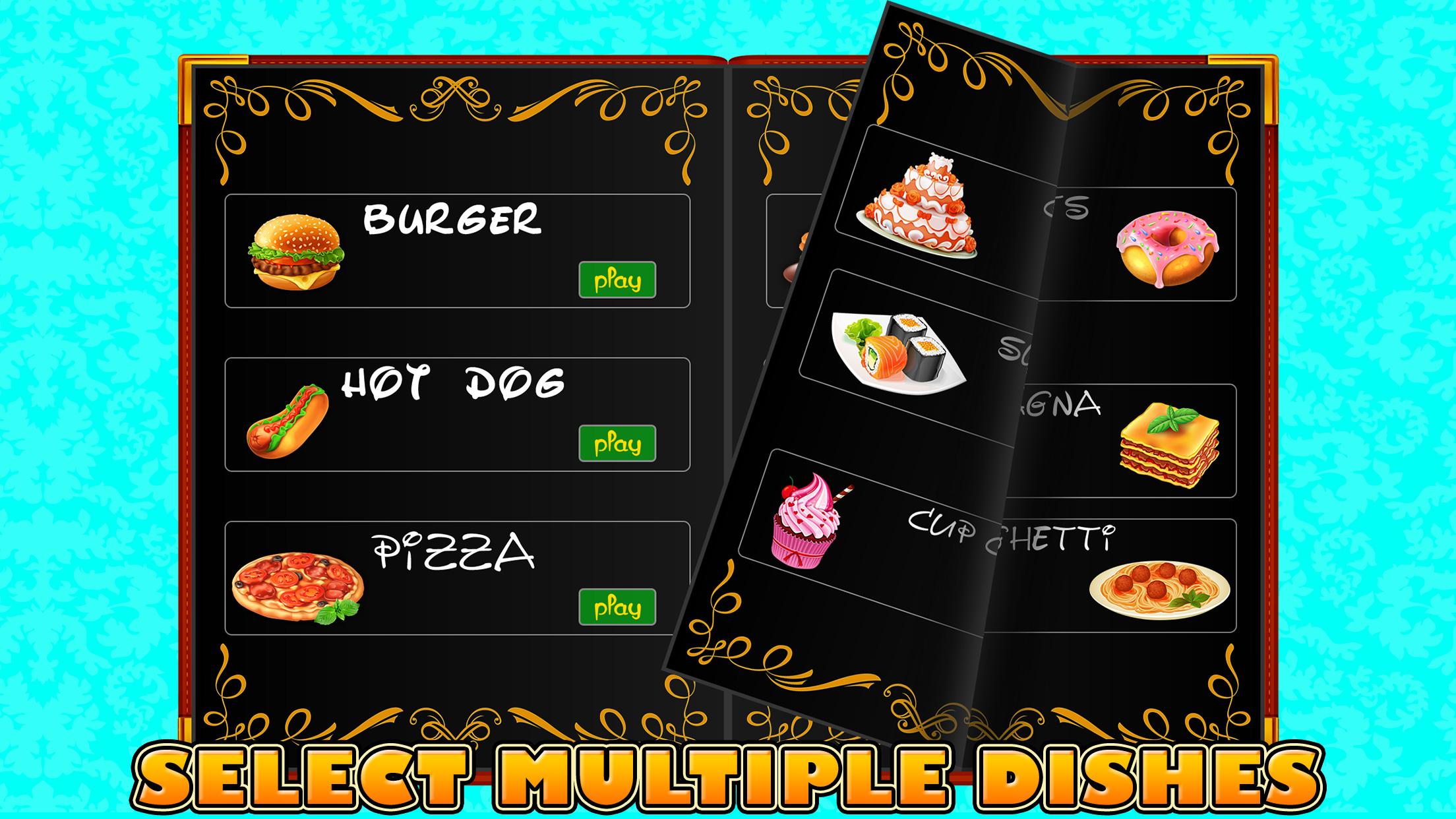 اسکرین شات 1 بازی Cooking Chef Restaurant Game
