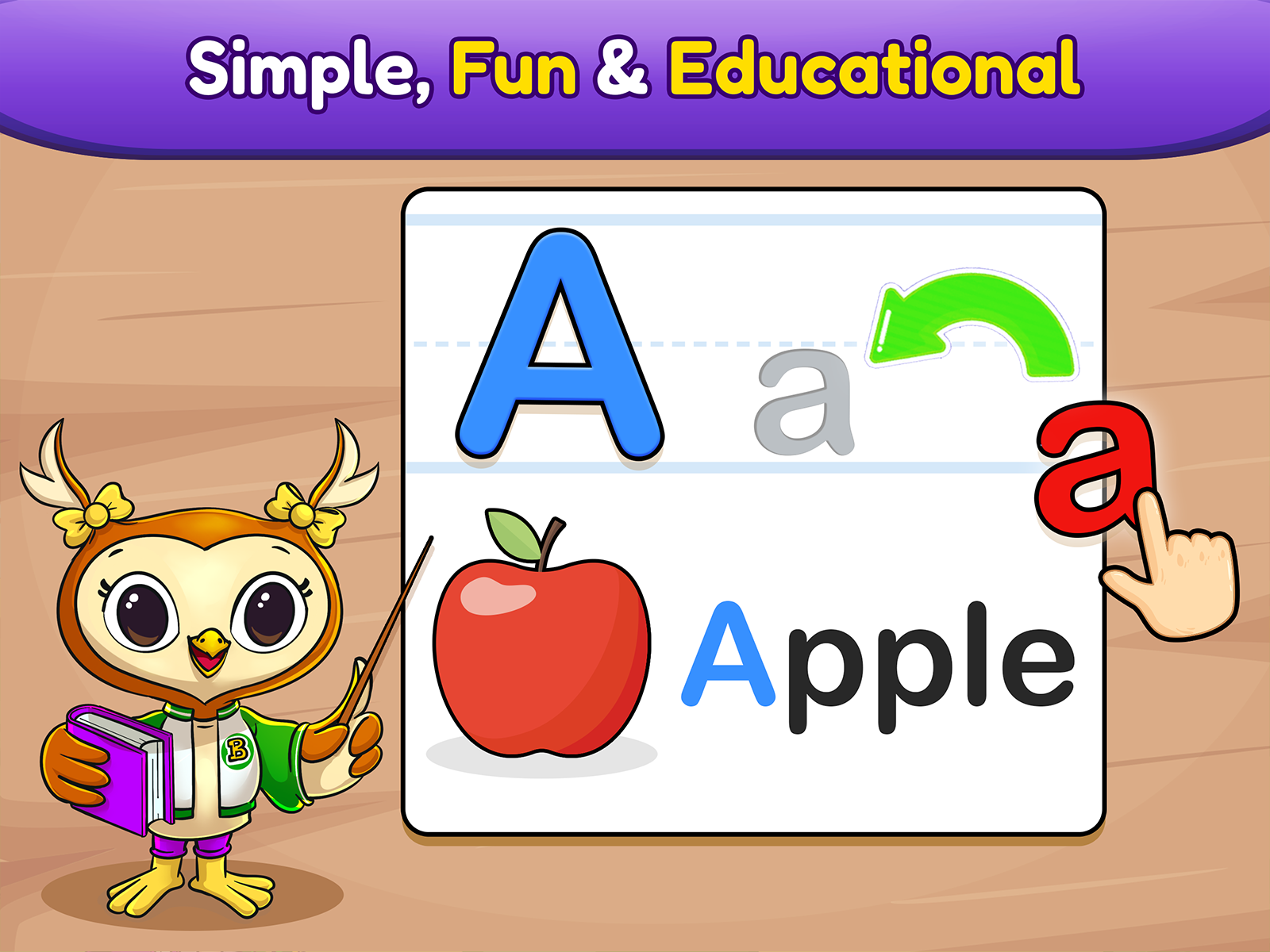 اسکرین شات 2 بازی ABC Games: Phonics & Tracing