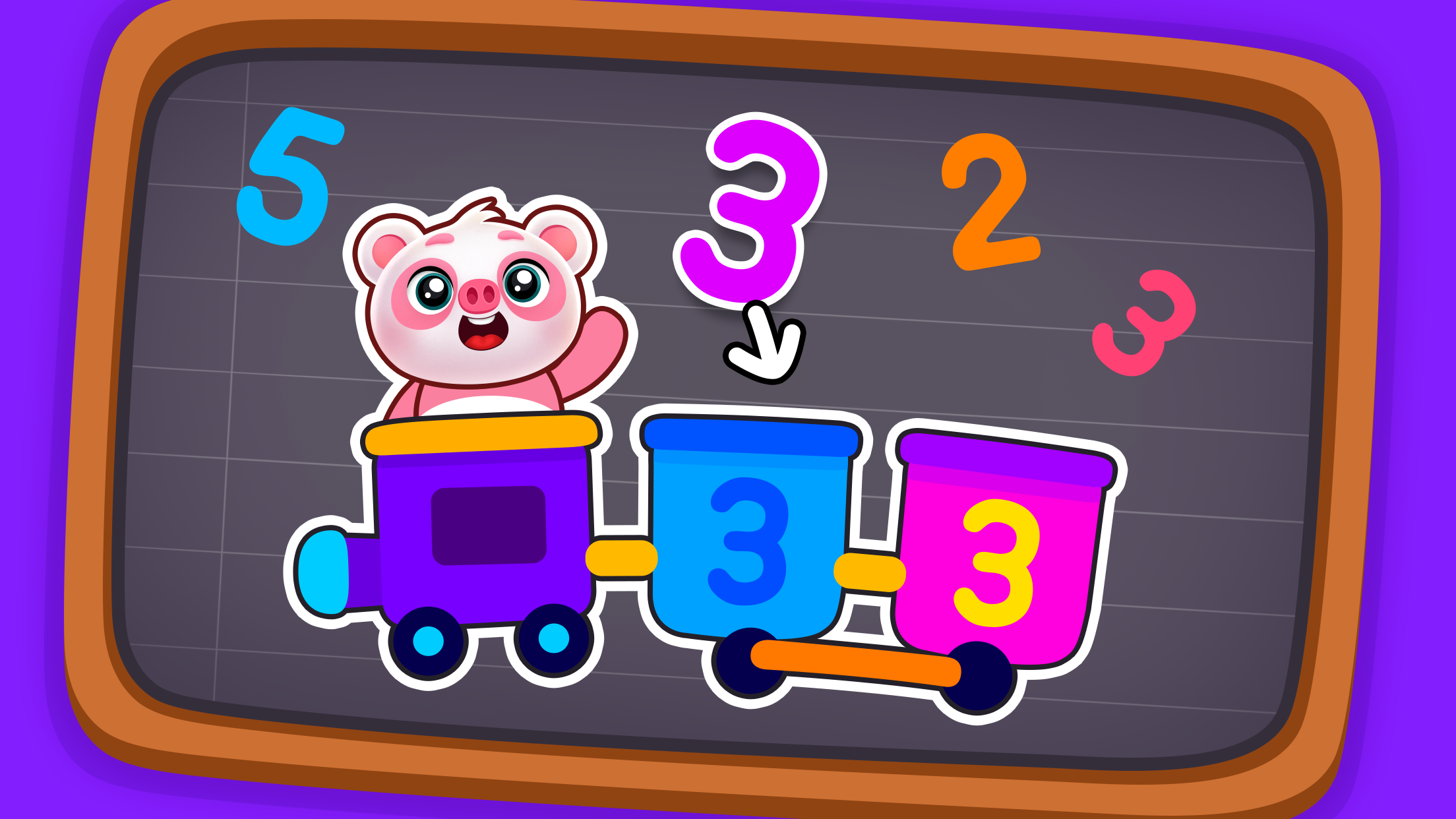 اسکرین شات 3 بازی 123 Learning Games For Kids