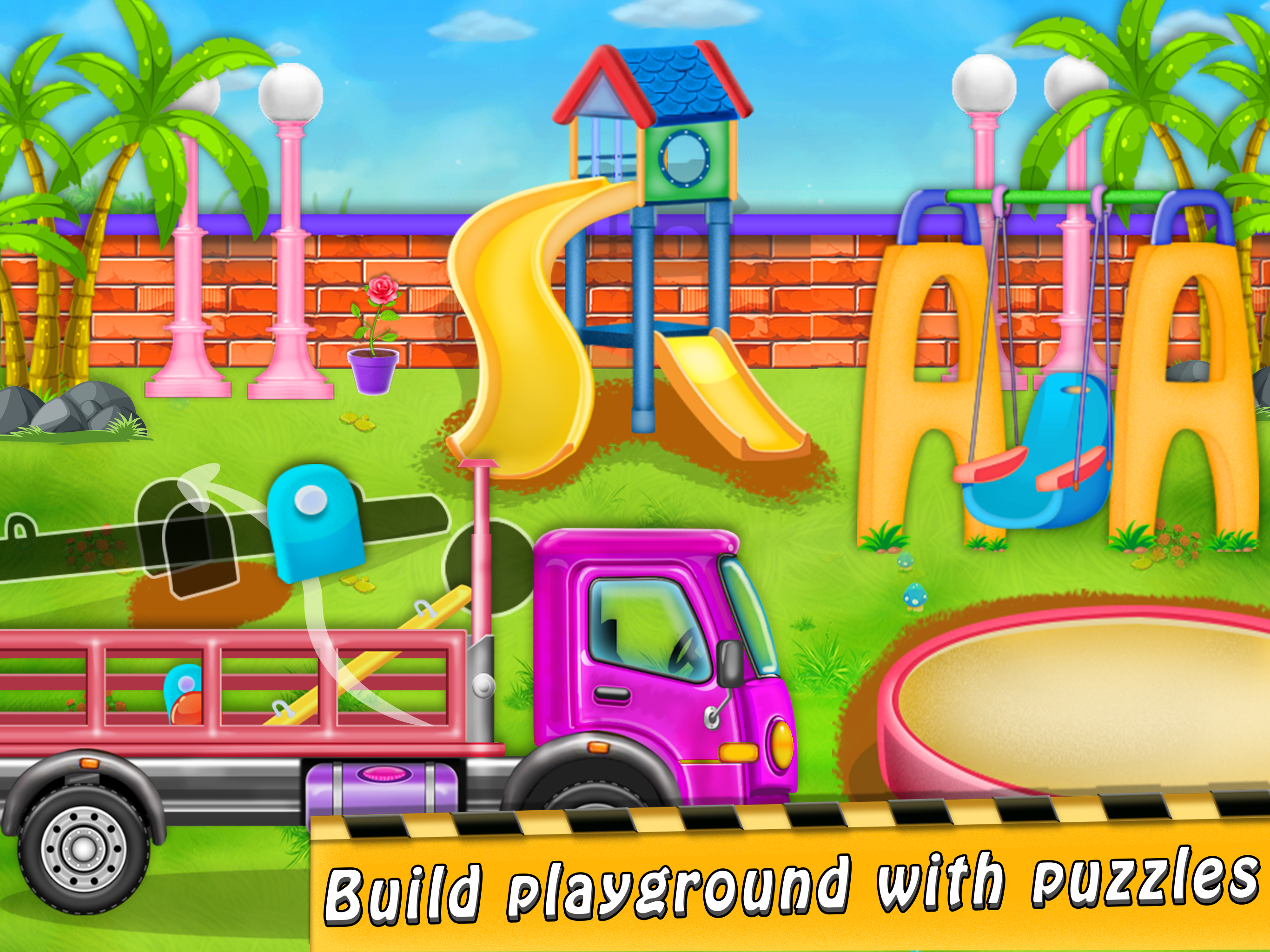 اسکرین شات 7 بازی Road Builder Truck Game