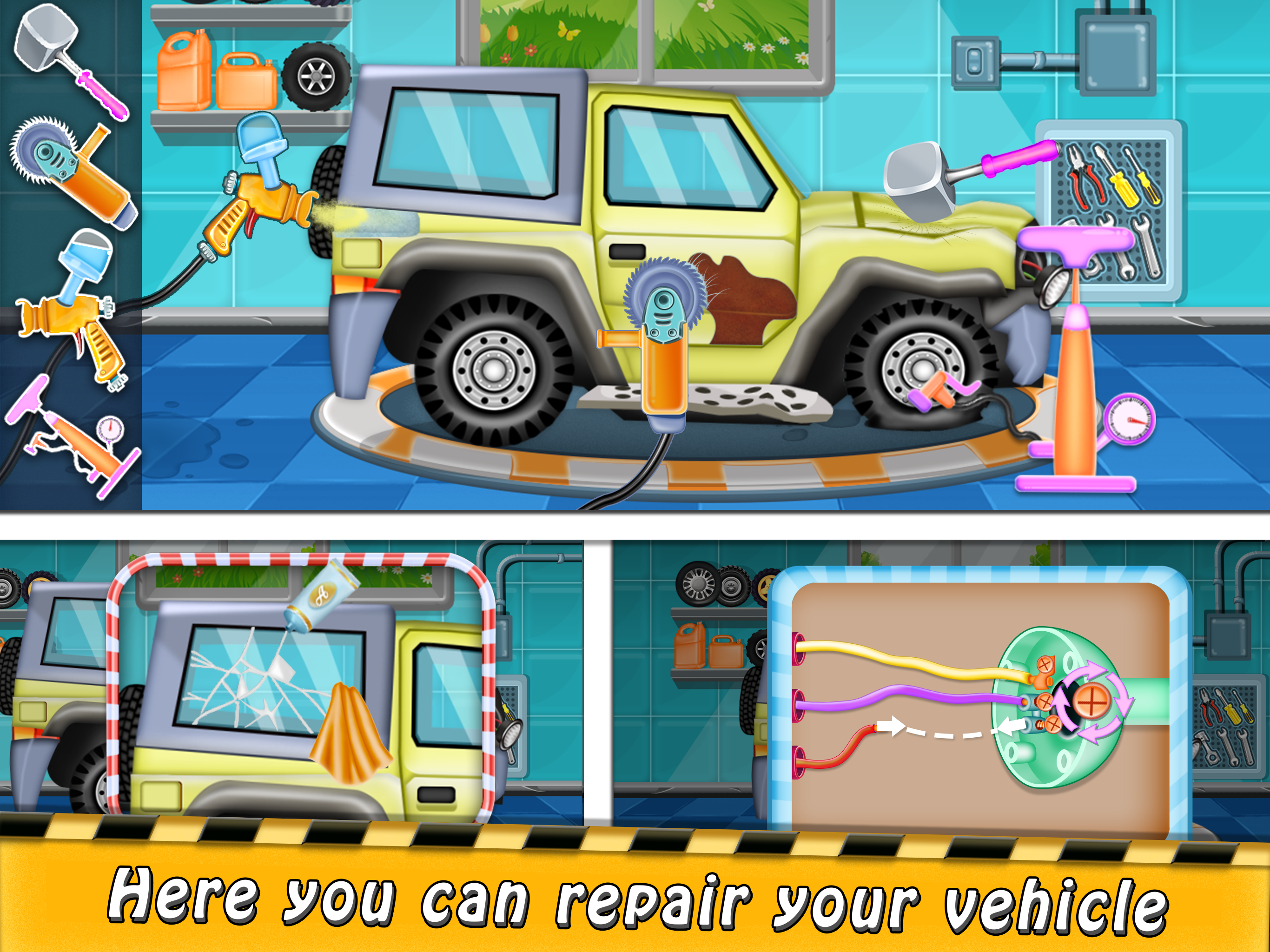 اسکرین شات 1 بازی Road Builder Truck Game
