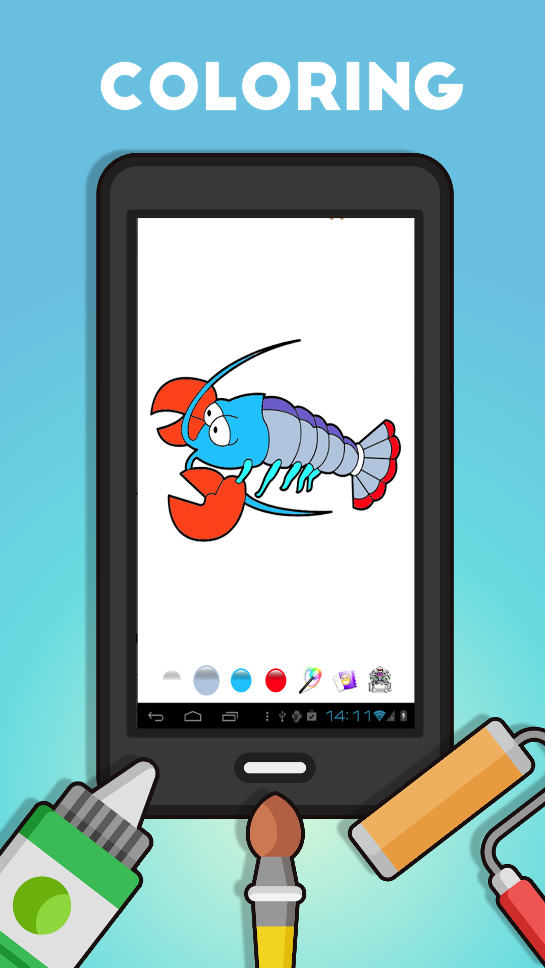 اسکرین شات 2 بازی Coloring Book