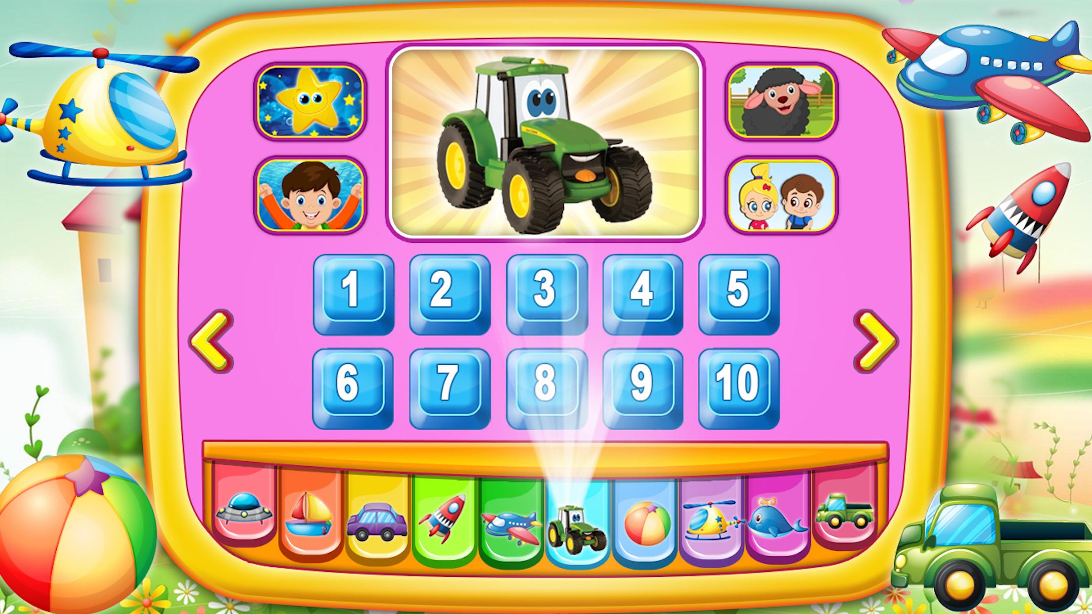 اسکرین شات 4 بازی Alphabet Tablet -Music & Songs
