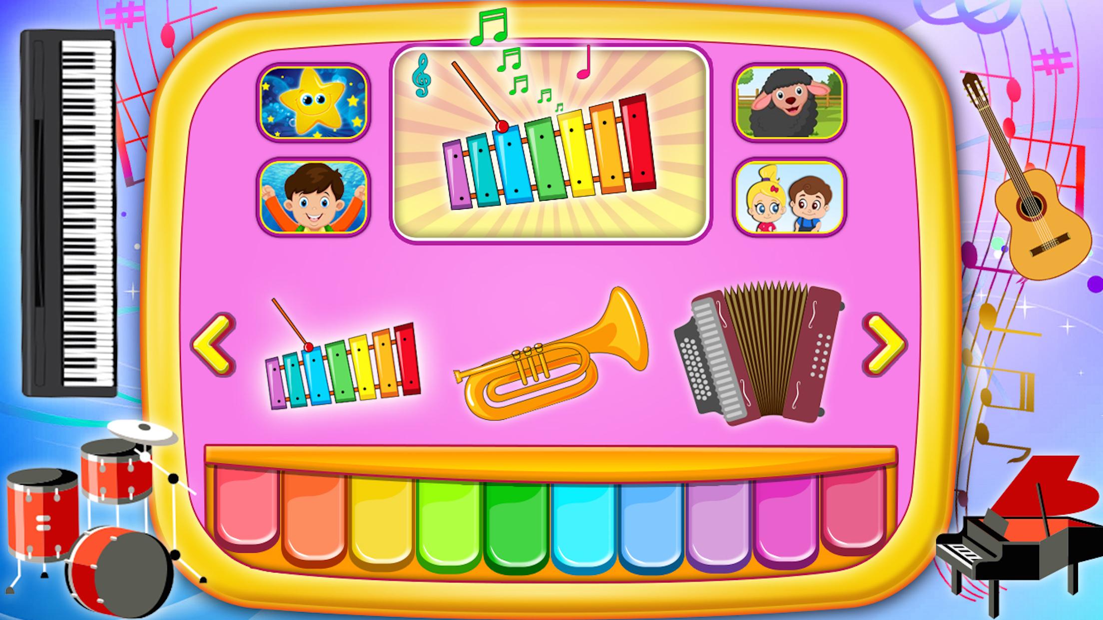 اسکرین شات 2 بازی Alphabet Tablet -Music & Songs