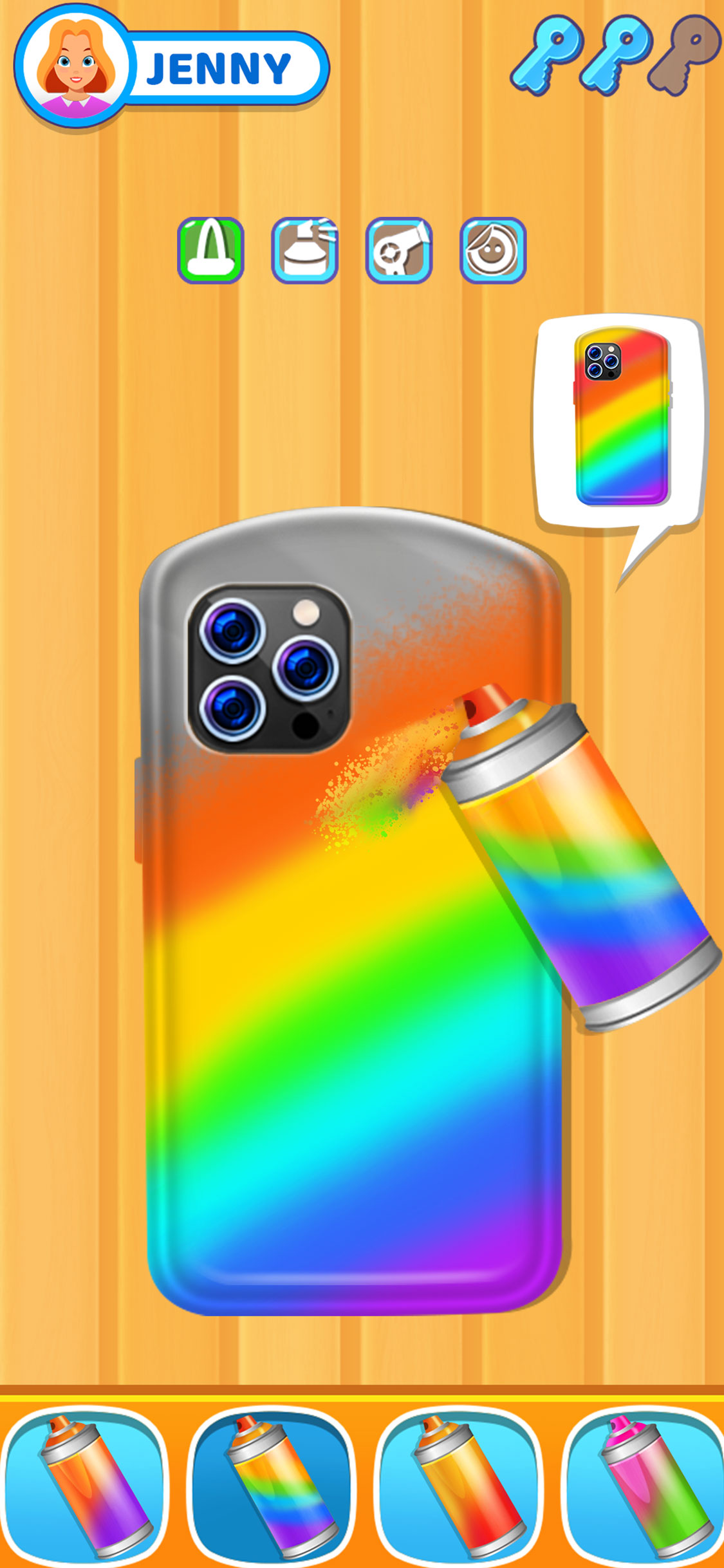 اسکرین شات 1 بازی DIY Phone Case Mobile Games